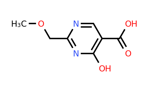 1250905-84-0 | 1,6-Dihydro-2-(methoxymethyl)-6-oxo-5-pyrimidinecarboxylic acid