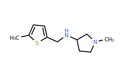 1250933-83-5 | 1-Methyl-N-((5-methylthiophen-2-yl)methyl)pyrrolidin-3-amine