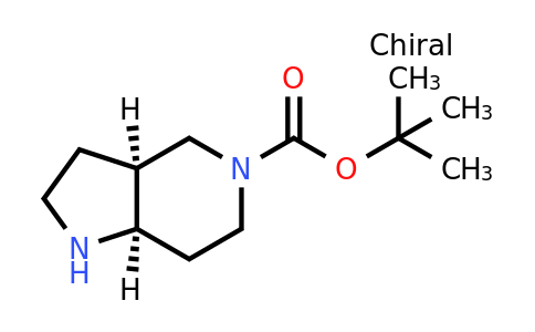 tert-Butyl (3aS,7aR)-rel-octahydro-1H-pyrrolo[3,2-c]pyridine-5-carboxylate