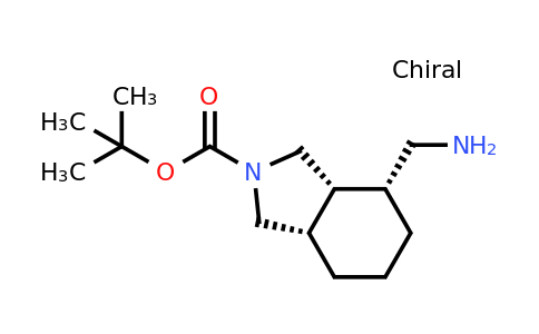 1250993-72-6 | Tert-butyl (3aR,4R,7aS)-4-(aminomethyl)octahydro-2H-isoindole-2-carboxylate