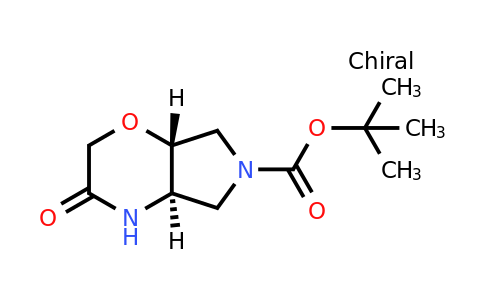 1250994-08-1 | rel-tert-Butyl (4aR,7aR)-3-oxohexahydropyrrolo[3,4-b][1,4]oxazine-6(2H)-carboxylate