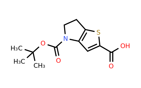 1250999-99-5 | 4-[(2-Methylpropan-2-yl)oxycarbonyl]-5,6-dihydrothieno[3,2-b]pyrrole-2-carboxylic acid