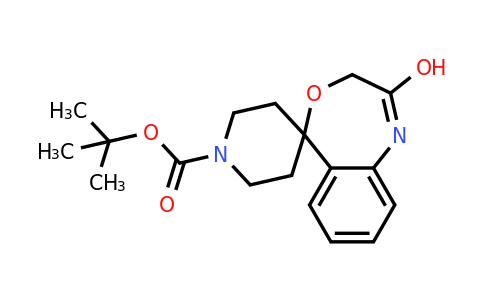 1251001-25-8 | tert-Butyl 2-oxo-2,3-dihydro-1H-spiro[benzo[e][1,4]oxazepine-5,4'-piperidine]-1'-carboxylate