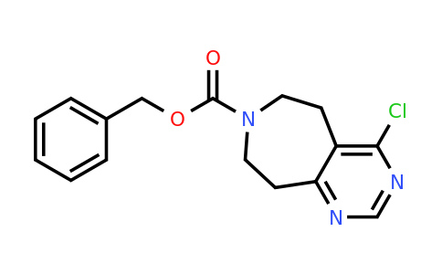 1251001-37-2 | Benzyl 4-chloro-5,6,8,9-tetrahydropyrimido[4,5-d]azepine-7-carboxylate