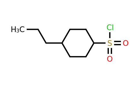 1251095-69-8 | 4-Propylcyclohexane-1-sulfonyl chloride