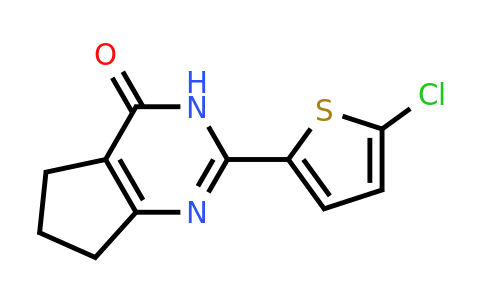 1251200-68-6 | 2-(5-Chlorothiophen-2-yl)-3h,4h,5h,6h,7h-cyclopenta[d]pyrimidin-4-one
