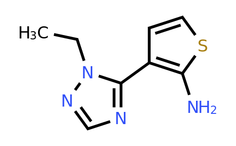1251212-20-0 | 3-(1-Ethyl-1h-1,2,4-triazol-5-yl)thiophen-2-amine