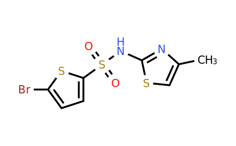 1251223-27-4 | 5-Bromo-n-(4-methylthiazol-2-yl)thiophene-2-sulfonamide