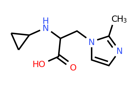 1251260-30-6 | 2-(Cyclopropylamino)-3-(2-methyl-1h-imidazol-1-yl)propanoic acid