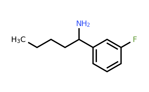 1-(3-Fluorophenyl)pentan-1-amine