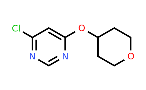 1251375-71-9 | 4-Chloro-6-(oxan-4-yloxy)pyrimidine
