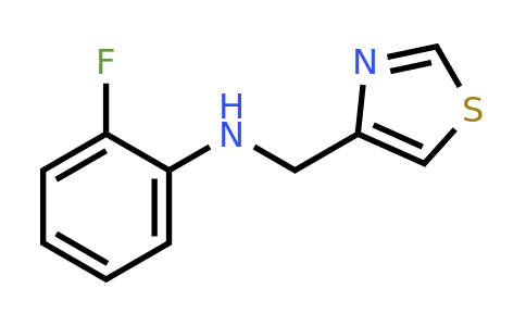 1251388-17-6 | 2-Fluoro-N-(thiazol-4-ylmethyl)aniline