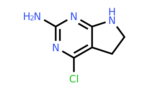 1251761-95-1 | 5H-Pyrrolo[2,3-d]pyrimidin-2-amine, 4-chloro-6,7-dihydro-