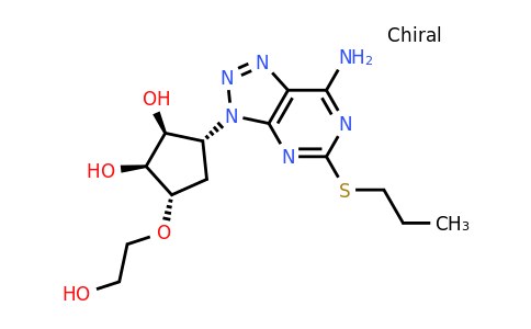 1251765-07-7 | (1S,2S,3R,5S)-3-(7-amino-5-(propylthio)-3H-[1,2,3]triazolo[4,5-d]pyrimidin-3-yl)-5-(2-hydroxyethoxy)cyclopentane-1,2-diol