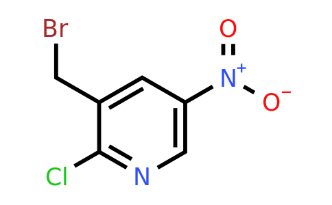 3-(Bromomethyl)-2-chloro-5-nitropyridine
