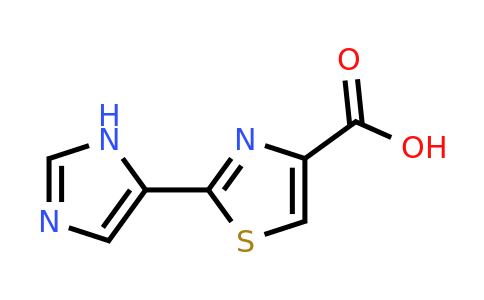 1251923-32-6 | 2-(1h-Imidazol-5-yl)-1,3-thiazole-4-carboxylic acid