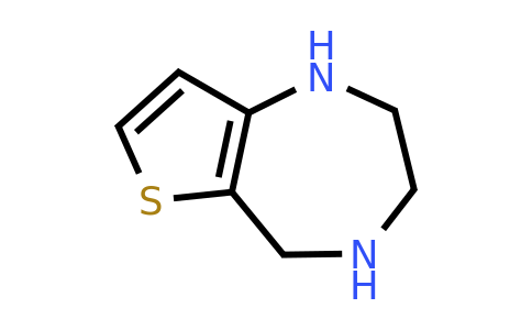 1251923-85-9 | 2,3,4,5-Tetrahydro-1h-thieno[3,2-e][1,4]diazepine