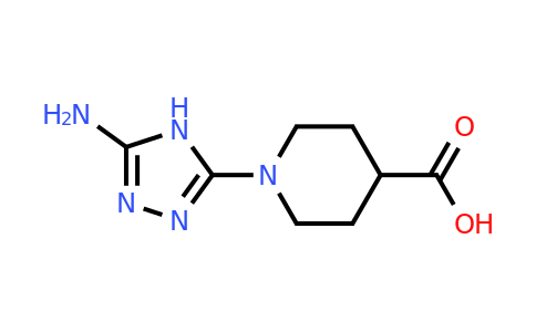 1-(5-Amino-4h-1,2,4-triazol-3-yl)piperidine-4-carboxylic acid