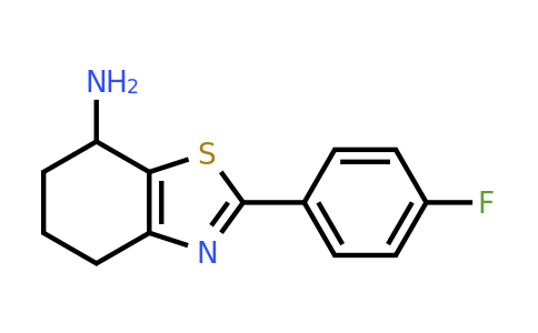 1251924-55-6 | 2-(4-fluorophenyl)-4,5,6,7-tetrahydro-1,3-benzothiazol-7-amine