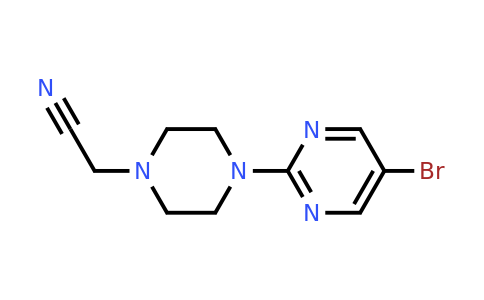 1252167-02-4 | 2-(4-(5-Bromopyrimidin-2-yl)piperazin-1-yl)acetonitrile