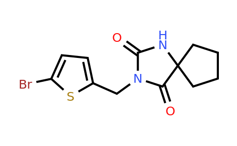 1252336-25-6 | 3-((5-Bromothiophen-2-yl)methyl)-1,3-diazaspiro[4.4]nonane-2,4-dione
