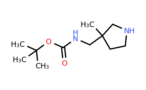 125290-87-1 | tert-Butyl N-[(3-methylpyrrolidin-3-yl)methyl]carbamate