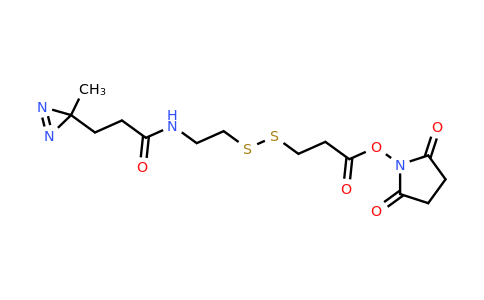 SDAD(NHS-SS-Diazirine) (succinimidyl 2-[(4,4'-azipentanamido)ethyl]-1,3'-dithiopropionate)