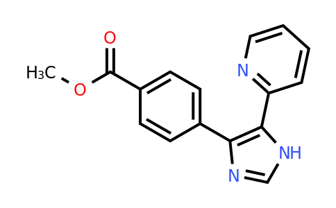1253527-97-7 | Methyl 4-[5-(pyridin-2-yl)-1H-imidazol-4-yl]benzoate