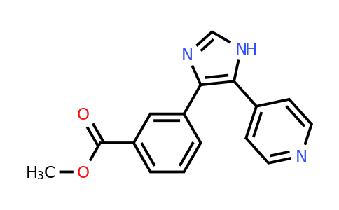 1253528-07-2 | Methyl 3-[5-(pyridin-4-yl)-1H-imidazol-4-yl]benzoate