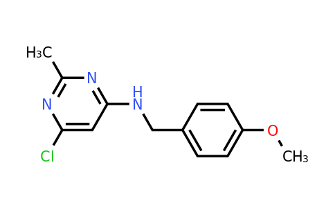1253574-21-8 | 6-Chloro-N-[(4-methoxyphenyl)methyl]-2-methylpyrimidin-4-amine