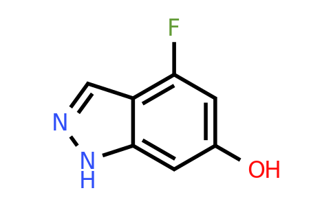 1253791-66-0 | 4-Fluoro-1h-indazol-6-ol
