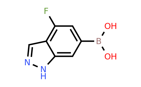 1253911-24-8 | (4-Fluoro-1H-indazol-6-yl)boronic acid