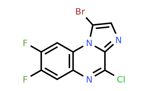 1-Bromo-4-chloro-7,8-difluoroimidazo[1,2-a]quinoxaline