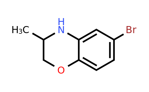 1254332-84-7 | 6-Bromo-3,4-dihydro-3-methyl-2H-1,4-benzoxazine