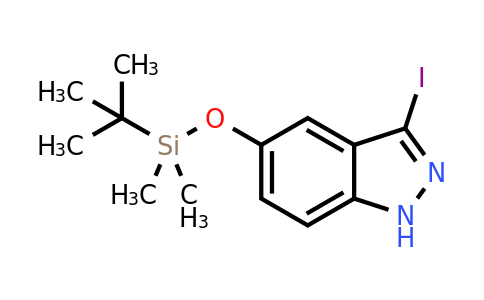 1254473-76-1 | tert-butyl-[(3-iodo-1H-indazol-5-yl)oxy]-dimethyl-silane
