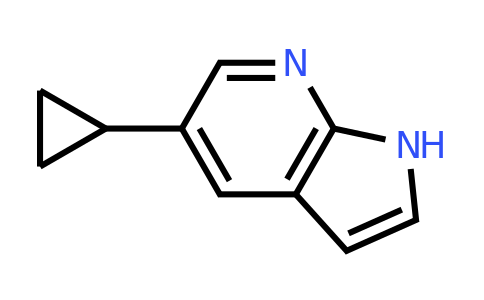 1254567-75-3 | 5-Cyclopropyl-1h-pyrrolo[2,3-b]pyridine