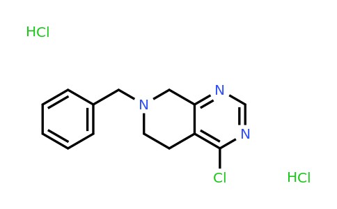 1255099-37-6 | 7-Benzyl-4-chloro-5,6,7,8-tetrahydropyrido[3,4-d]pyrimidine dihydrochloride