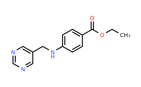 1255716-72-3 | Ethyl 4-((pyrimidin-5-ylmethyl)amino)benzoate