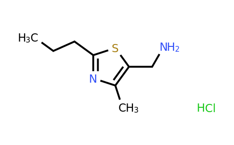 1255717-41-9 | (4-Methyl-2-propylthiazol-5-yl)methanamine hydrochloride