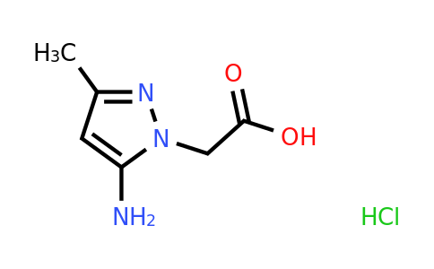 2-(5-Amino-3-methyl-1h-pyrazol-1-yl)acetic acid hydrochloride
