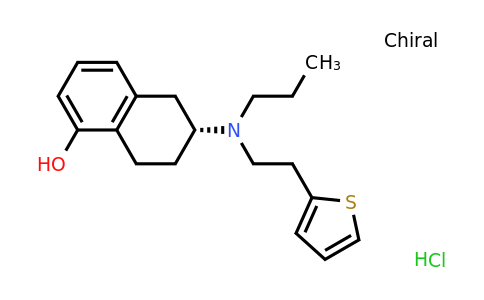 125572-92-1 | (R)-6-(Propyl(2-(thiophen-2-yl)ethyl)amino)-5,6,7,8-tetrahydronaphthalen-1-ol hydrochloride