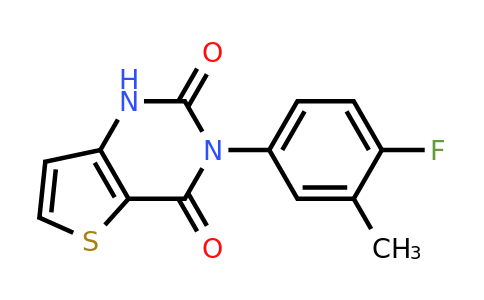 1255781-56-6 | 3-(4-Fluoro-3-methylphenyl)thieno[3,2-d]pyrimidine-2,4(1H,3H)-dione