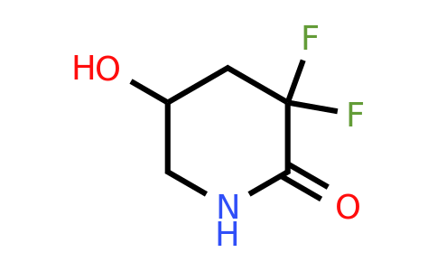 1256080-98-4 | 3,3-Difluoro-5-hydroxypiperidin-2-one