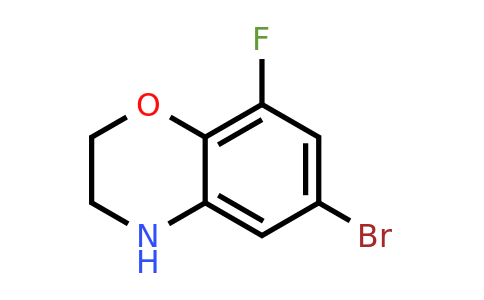 1256255-94-3 | 6-Bromo-8-fluoro-3,4-dihydro-2H-1,4-benzoxazine