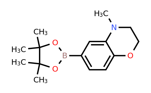 1256256-24-2 | 4-Methyl-6-(4,4,5,5-tetramethyl-1,3,2-dioxaborolan-2-yl)-3,4-dihydro-2h-benzo[b][1,4]oxazine