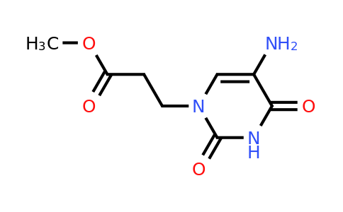 1256346-74-3 | Methyl 3-(5-amino-2,4-dioxo-3,4-dihydropyrimidin-1(2h)-yl)propanoate