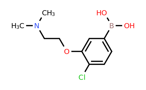1256355-02-8 | 4-Chloro-3-(2-dimethylaminoethoxy)phenylboronic acid