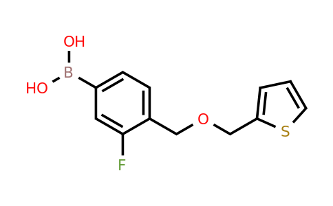 1256358-79-8 | 3-Fluoro-4-(thiophen-2-ylmethoxymethyl)phenylboronic acid