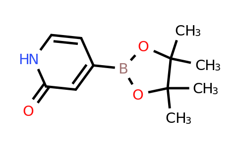 1256358-90-3 | 4-(4,4,5,5-Tetramethyl-1,3,2-dioxaborolan-2-yl)pyridin-2(1H)-one
