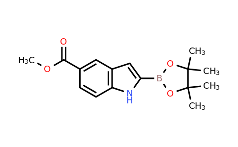 1256358-96-9 | Methyl 2-(4,4,5,5-tetramethyl-1,3,2-dioxaborolan-2-yl)-1H-indole-5-carboxylate